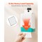 Pack of 4 Adhesive Wall Hooks Self-Adhesive Heavy-Duty Stainless-Steel Towel Coat Hanger
